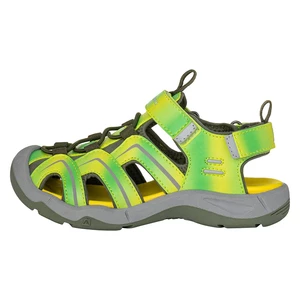 Alpine Pro Anguso Dětské sandály KBTT279 Neon zelená 30