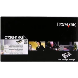 Lexmark C736H1KG černý (black) originální toner