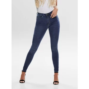 Blue Skinny Fit High Waist Jeans ONLY Royal - Women