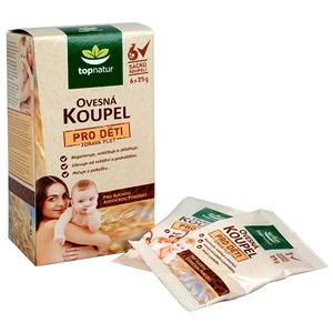 Topnatur Ovesná koupel pro děti 6 x 25 g