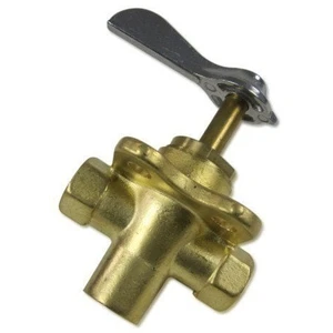 Osculati 3-W Valve 3/8'' Robinet pour carburant