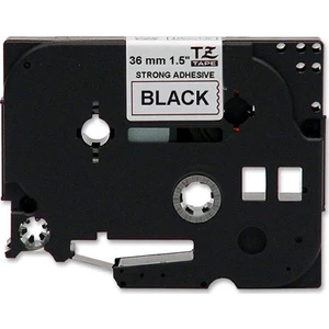 Kompatibilní páska s Brother TZ-S261/TZe-S261 36mm x 8m,extr.adh. černý tisk/bílý podklad