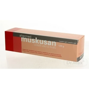 Omega Pharma Muskusan masážny hrejivý gel 120 g
