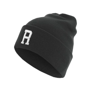Letter Cuff Knit Beanie R