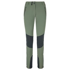 KILPI Dámské outdoorové kalhoty NUUK-W QL0203KIKHK Khaki 36