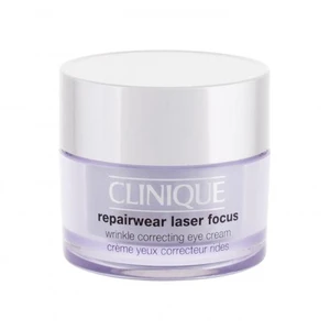 Clinique Repairwear Laser Focus 30 ml očný krém pre ženy na veľmi suchú pleť; proti vráskam; spevnenie a lifting pleti; na opuchy a kury pod očami