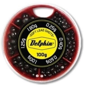 Delphin Soft Lead Shots (Red Box) 100g/0,25-1,8g