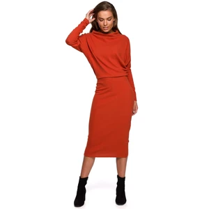 Stylove Woman's Dress S245 Ginger