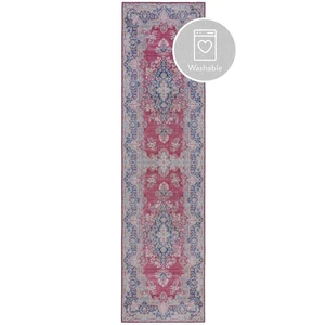 Czerwony chodnik odpowiedni do prania 60x230 cm FOLD Colby – Flair Rugs