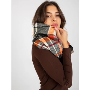 Black-orange checkered winter chimney