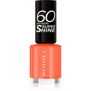 Rimmel 60 Seconds Super Shine lak na nehty odstín 404 Ora-ngy Vibe 8 ml