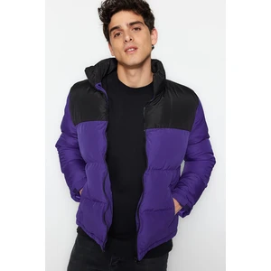 Trendyol Winter Jacket - Purple - Puffer