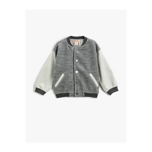 Koton Winter Jacket - Gray - Bomber jackets