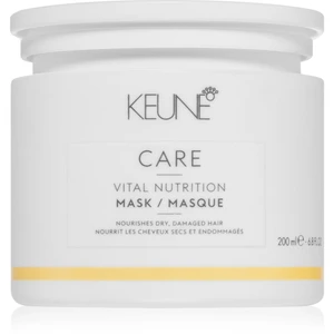 Keune Care Vital Nutrition vyživujúca a hydratačná maska na vlasy s regeneračným účinkom 200 ml