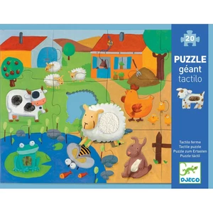 Dziecięce puzzle Djeco Farma