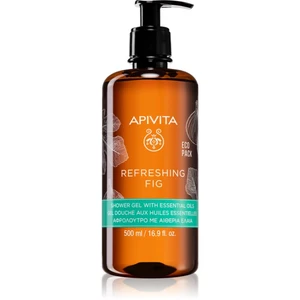 Apivita Refreshing Fig osvěžující sprchový gel s esenciálními oleji 500 ml