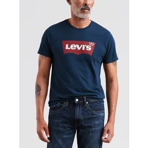 Tmavě modré pánské tričko s potiskem Levi's®