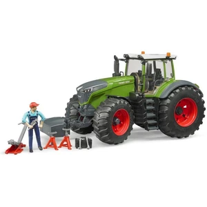 Bruder 4041 traktor fendt 1050 vario s mechanikem a dílenským…