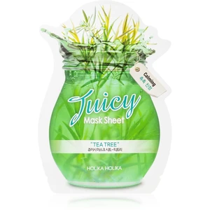 Holika Holika Juicy Mask Sheet Tea Tree plátýnková maska proti nedokonalostem aknózní pleti 20 ml