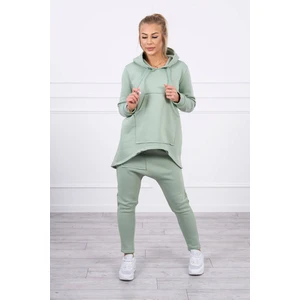 Set with pants Baggy dark mint