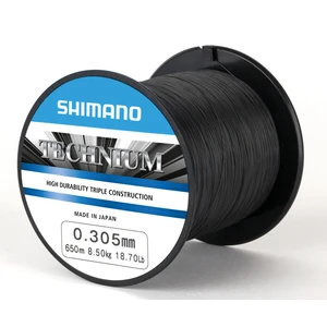 Shimano vlasec technium pb černá-průměr 0,285 mm / nosnost 7,50 kg / návin 650 m