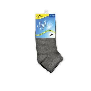 Soft Pánské ponožky se zdravotním lemem nízké - antracitové 39 - 42