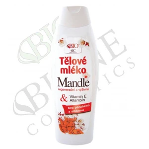 Bione Cosmetics Výživné telové mlieko Mandle s alantoínom a vitamínom E 500 ml