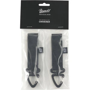 Belt Snap and Molle Loop 2 Pack Black