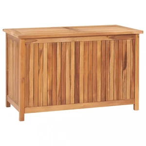 Zahradní úložný box teak Dekorhome 90 cm,Zahradní úložný box teak Dekorhome 90 cm