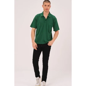 T0063 DEWBERRY MEN'S T-SHIRT-GREEN