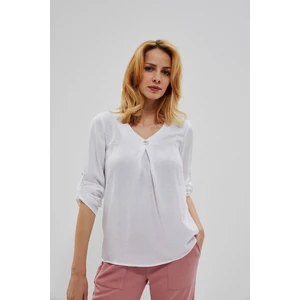 Plain viscose shirt