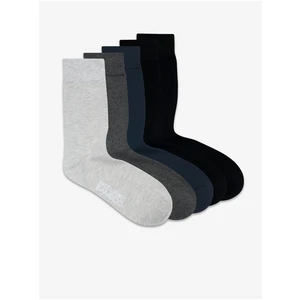 Set of five pairs of Jack & Jones Basic Bamboo socks - Men