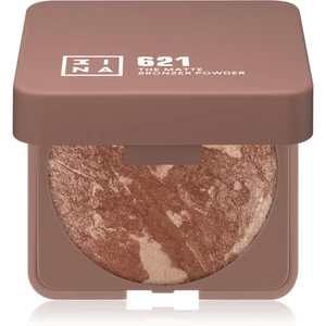 3INA The Bronzer Powder kompaktní bronzující pudr odstín The Glow 621 7 g