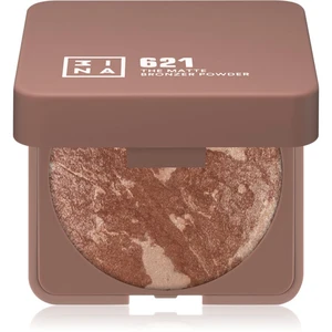 3INA The Bronzer Powder kompaktní bronzující pudr odstín The Glow 621 7 g