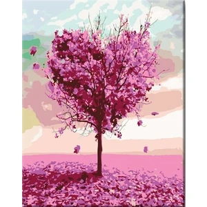 Zuty Painting by Numbers Colorful Tree