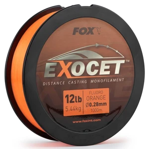 Fox Fishing Exocet Fluoro Mono Fluoro Orange 0,35 mm 8,0 kg 1000 m