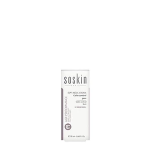 Soskin Paris Hydratační CC krém SPF 30 (Color Control 3 in 1) Gold skin