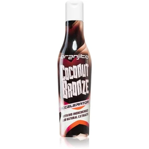 Oranjito Coconut Bronze Accelerator opalovací mléko do solária s biosložkami a urychlovačem opálení 200 ml