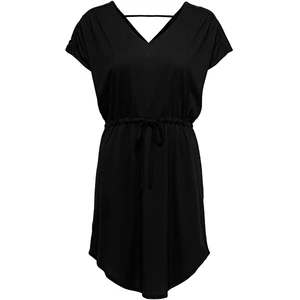 Jacqueline de Yong Dámske šaty JDYDALILA Regular Fit 15257679 Black L