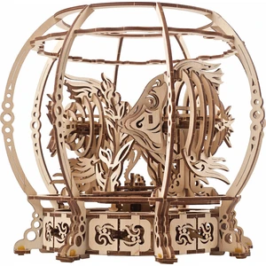 Ugears 3D Puzzle Mechanické akvárium 325 dílů