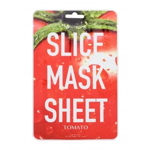 Kocostar Slice Mask Tomato 20 ml pleťová maska na veľmi suchú pleť; výživa a regenerácia pleti; na dehydratovanu pleť; na rozjasnenie pleti