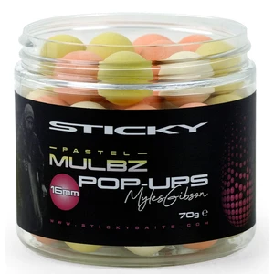 Sticky baits plovoucí boilies mulbz pastel pop-ups 70 g - 14 mm