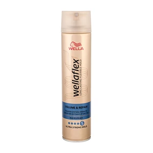 Wella Wellaflex Volume & Repair lak na vlasy s extra silnou fixáciou pre objem a vitalitu 250 ml