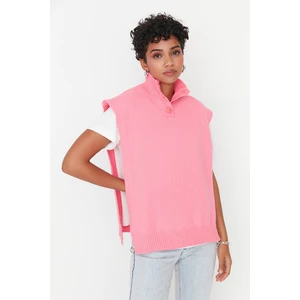 Trendyol Sweater Vest - Pink - Regular fit