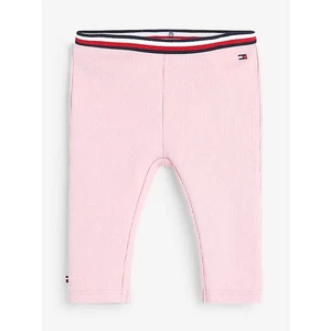 Pink Girls Ribbed Sweatpants Tommy Hilfiger - Girls