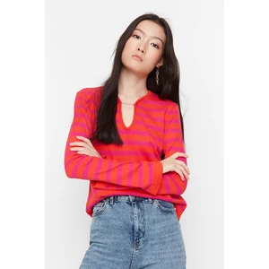 Trendyol Sweater - Orange - Regular fit