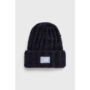 Dark blue Women's Winter Cap with Lee Wool - Women