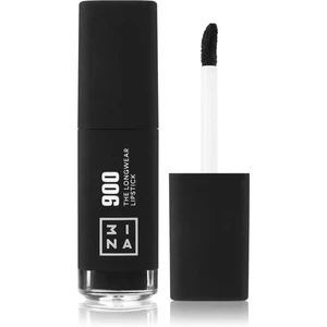 3INA The Longwear Lipstick dlouhotrvající tekutá rtěnka odstín 900 - Black 6 ml