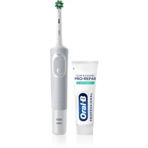 Oral-B Vitality Pro Biela Elektrická Zubná Kefka, 1 Hlavica Kefky, 1 Zubná Pasta Zadarmo