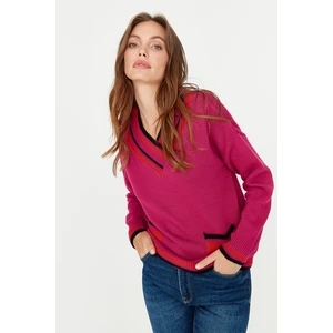 Trendyol Sweater - Pink - Regular fit